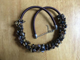 Natural Amethyst Gemstone Adjustable 21"-23" Chip Necklace