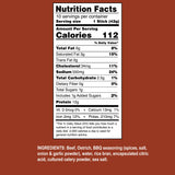 Barbecue 1.5oz (42g) Premium Beef & Ostrich Sticks