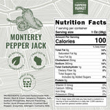 Monterey Pepper Jack Cheese 7oz (Shelf Stable)