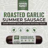 No Nitrate/Nitrite Roasted Garlic Summer Sausage 5oz