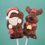 Chocolatey Santa & Reindeer Pops, 1.41 oz