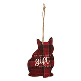 The Only Gift You Need Christmas Ornament, 3 Assorted
