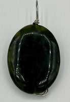 Natural Chrysoprase Gemstone Carved Oval Pendant