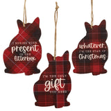 The Only Gift You Need Christmas Ornament, 3 Assorted