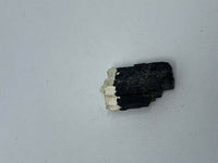 Natural Black Tourmaline Gemstone Large Rough Freeform Pendant