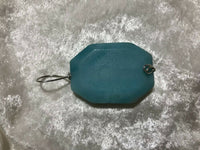 Natural Amazonite Gemstone Faceted Freeform Pendant