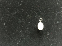 Lovely Pearl Teardrop Pendants, Bronze, Lavender, Pink or White