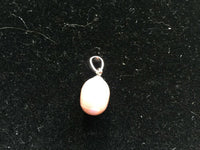 Lovely Pearl Teardrop Pendants, Bronze, Lavender, Pink or White