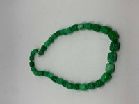 Natural Emerald Gemstone Beaded Small Barrels Necklace