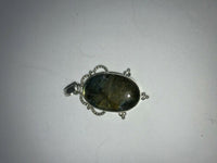 natural labradorite gemstone oval pendant