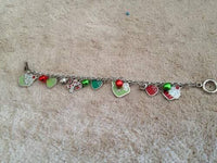 Christmas Sweet Treats Jingle Bell Charm Bracelet