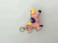 resin 3d pink unicorn pendant
