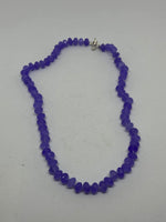 Natural Alexandrite Gemstone Faceted Rondelles Beaded Necklace