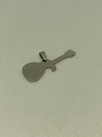 Stainless Steel Guitar Musical Instrument Pendant